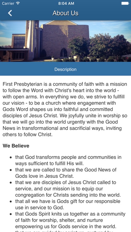 First Presbyterian Church of Gastonia, NC