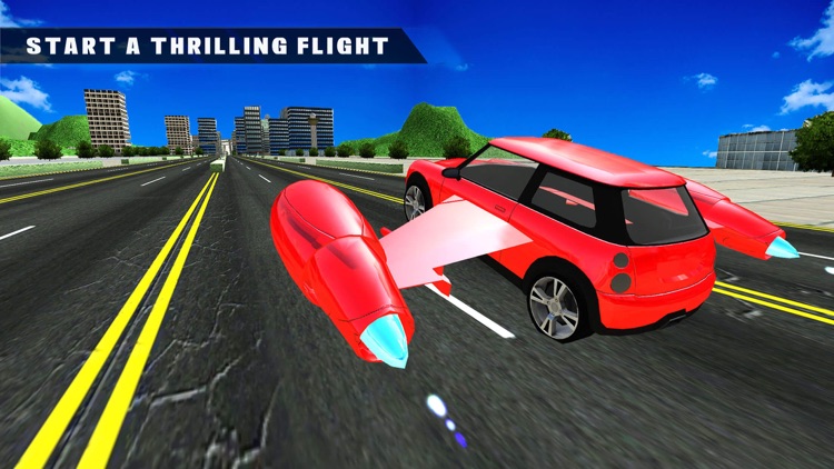 Flying Car Driving Simulator screenshot-3