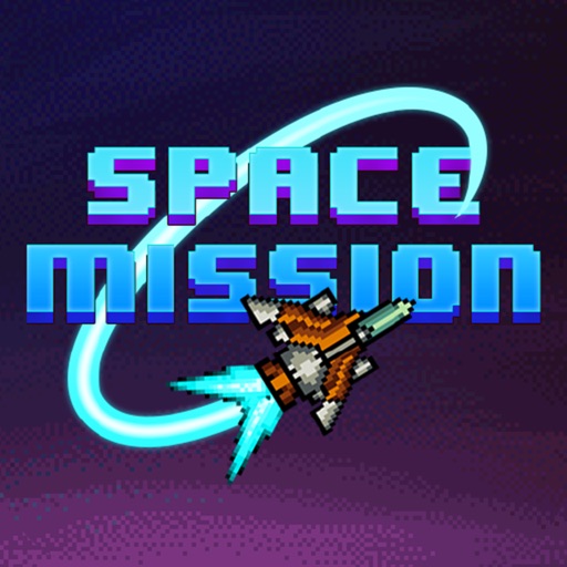 Space Mission 8-bit Icon