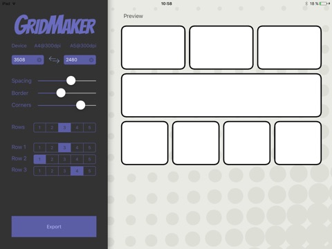 GridMaker screenshot 2