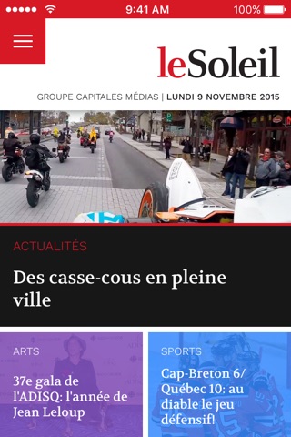 Le Soleil, Quotidien de Québec screenshot 2