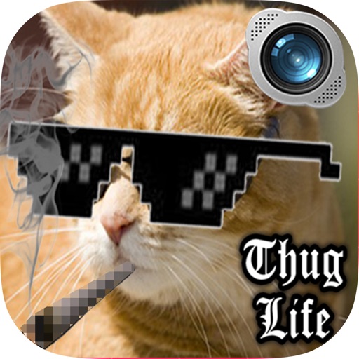 Thug Life Photo Maker: Funny Sticker Editor iOS App