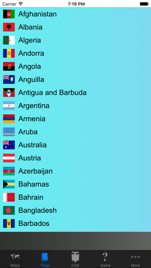 Country Flags, Maps, Capitals(圖5)-速報App