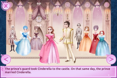 Cinderella Lite - Fairy tale with mini-games screenshot 4