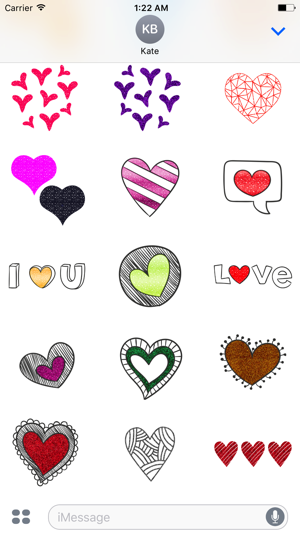 Animated SPARKLe LOVe HEARt Stickers(圖4)-速報App