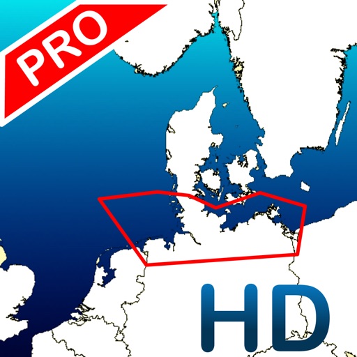 Aqua Map Germany HD Pro - Offline Nautical Charts
