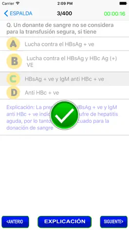 Game screenshot Preguntas examen inmunología hack