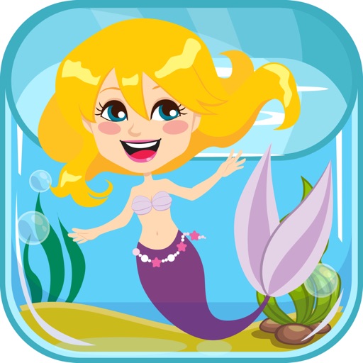 Mermaid Princess Puzzle Match 3 for Kids Icon