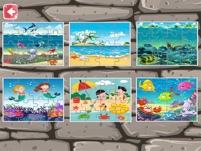 Jigsaw Puzzle Sea