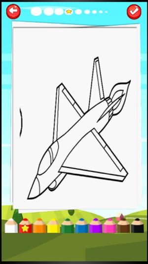 AeroPlane Coloring Book for Kids Preschool Learn(圖1)-速報App