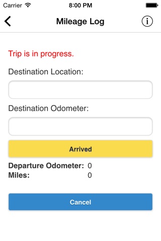 Tripper Mileage screenshot 3