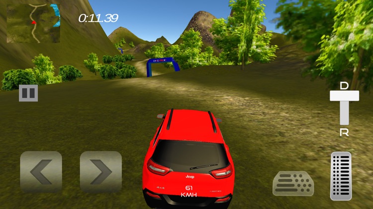 Offroad 4x4 Hill Jeep Driving Simulation screenshot-0
