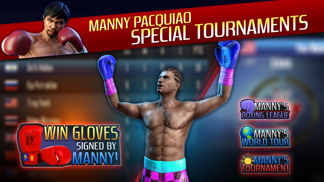 Real Boxing Manny Pacquiao - Free Hack screenshot 4 - iOS game interface