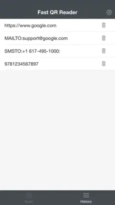 Screenshot 3 FastQR- Escáner de código QR iphone