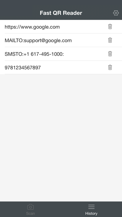 FastQR-Simple QR Code Scanner screenshot 3