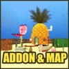 Bikini Bob Addon Map for Minecraft PE unofficial