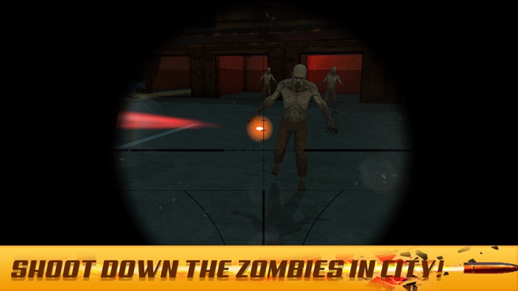 Zombie City Dead Shooter - Combat Sniper Games PRO screenshot-3