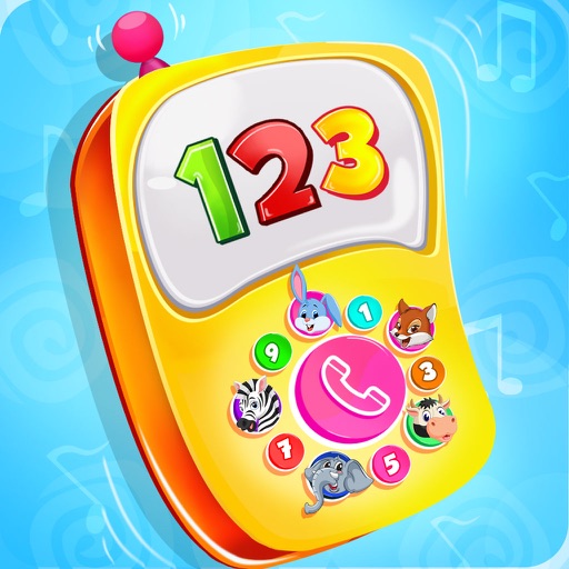 Kids Mobile Phone - Family & Educational Baby Game Icon
