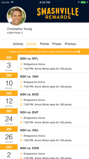 Nashville Predators Rewards(圖2)-速報App