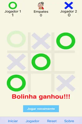 Game screenshot Jogo da velha!!! Deu velha!!! Tic Tac Toe!!! apk