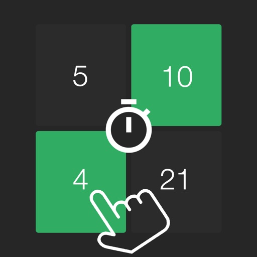 Tap the even numbers - Speed math game Icon