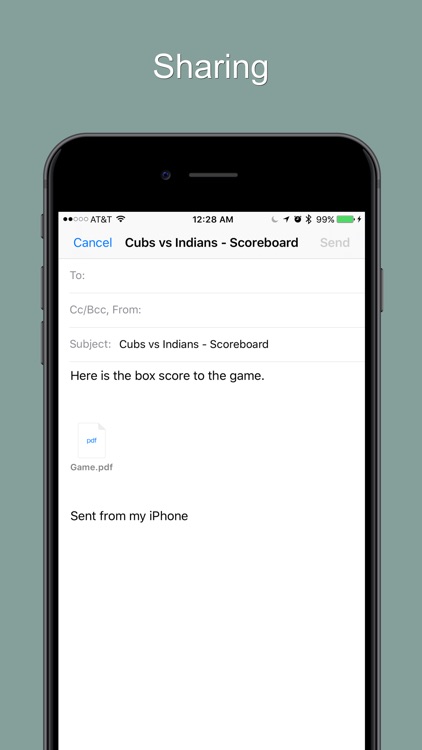 Scoreboard - Baseball & Softball Scorekeeper screenshot-3