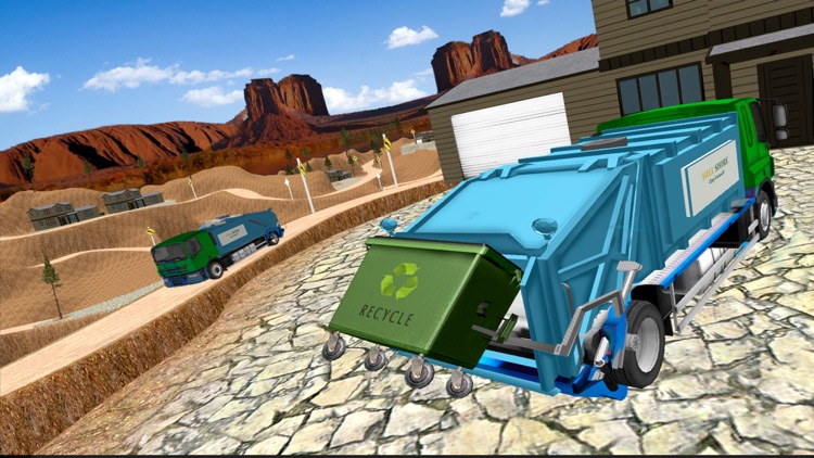 Offroad Garbage Truck Simulator: Recycle City Mess