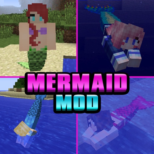 MERMAID MOD for Minecraft Game PC Edition Icon