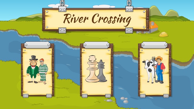 River Crossing IQ Logic Puzzles & Fun Brain Games(圖1)-速報App