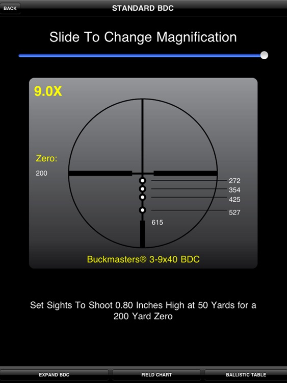 Nikon SpotOn Ballistic Match for iPad