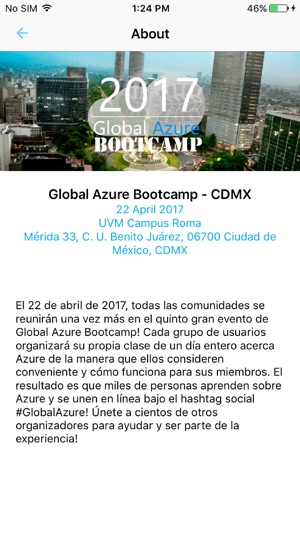 Global Azure Bootcamp CDMX(圖4)-速報App