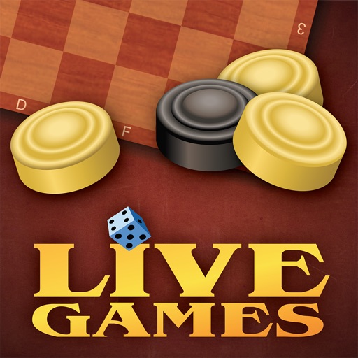Checkers LiveGames Icon