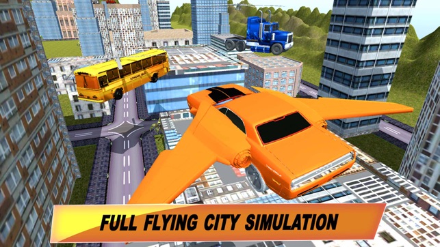 Flying Car War Simulator: Robot Driving Games(圖2)-速報App