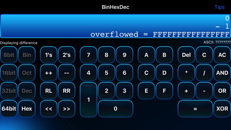 BinHexDec - Programmers Calculator screenshot-3