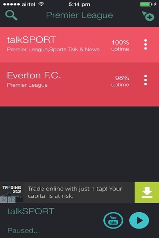 Premier League Radio screenshot 2