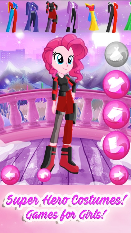 Pony Girl Characters Dress-Up Games screenshot-3