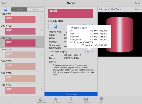 COLORGUIDE for iPad screenshot 3