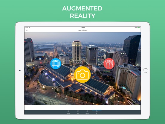 New Orleans Travel Guide with Offline Street Map screenshot 2