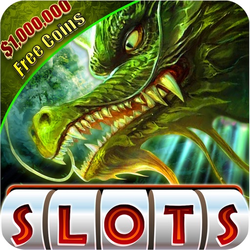 50 Red Dragon Slots: Throne Party & Golden Jackpot Icon