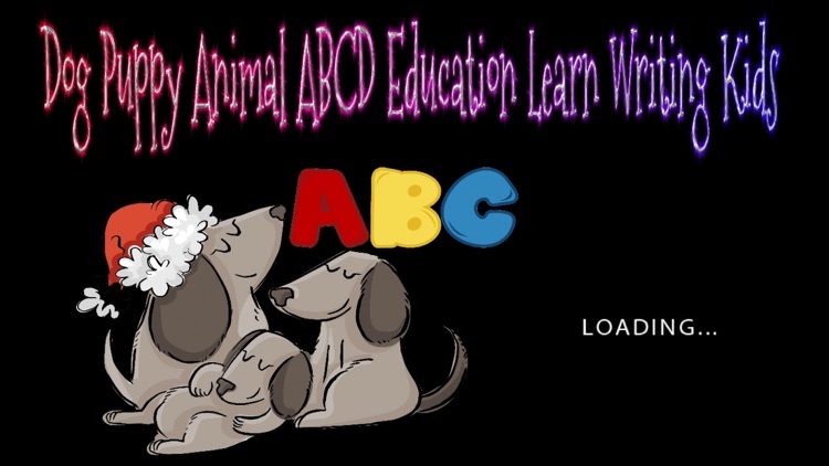 Dog Puppy Animal ABCD Education Learn Writing Kids screenshot-4