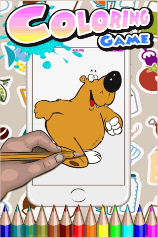 Paint Page for Game Bear screenshot 2