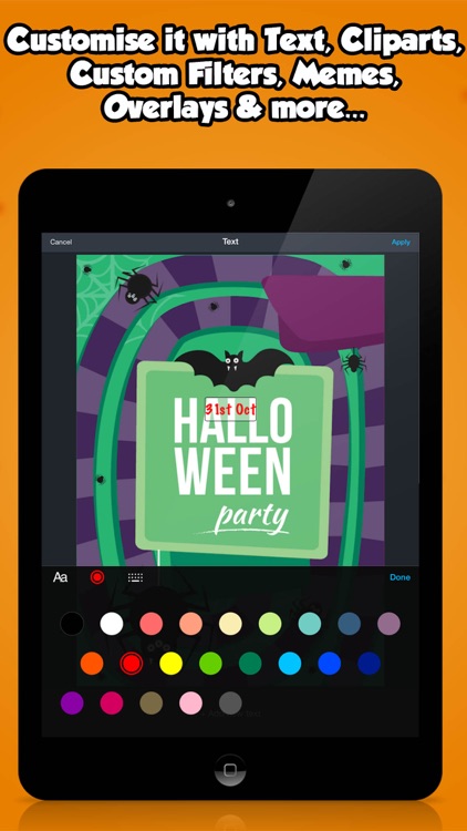 Halloween Party Invitations screenshot-3