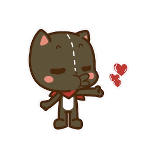 Animated Valentine Kitty icon