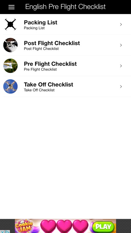Drone Pre Flight Checklist
