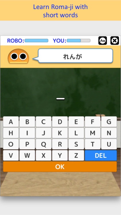 Roma-ji Robo FREE screenshot-0
