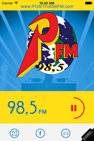Rádio Positiva 98,5 FM screenshot 2