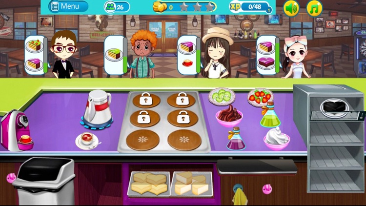 coffee shop game - my cafe screenshot-3