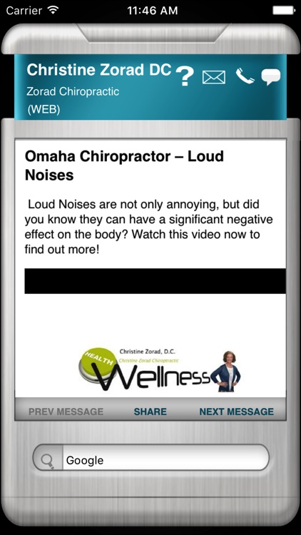 Zorad Chiropractic Wellness Assistant screenshot-3