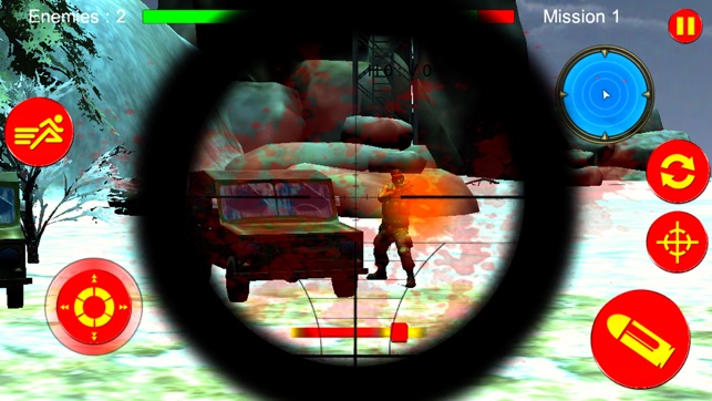 Modern Battle Strike 3D: Frontline Sniper Killer(圖3)-速報App