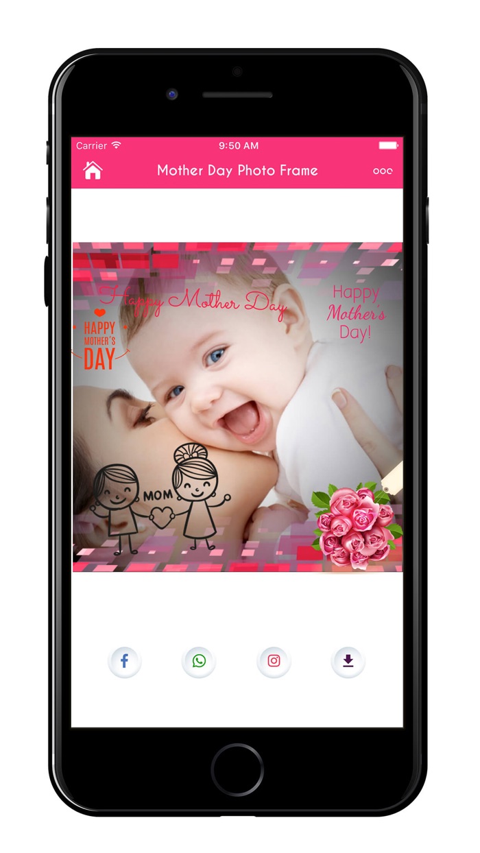 Mother’s Day Greeting Cards  Frames